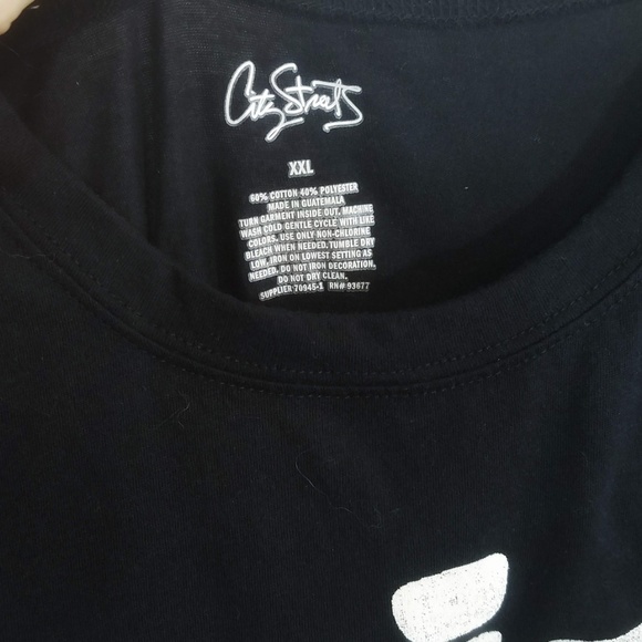 Mens XXL Skeleton Black Short Sleeve Halloween Tee - Picture 4 of 4